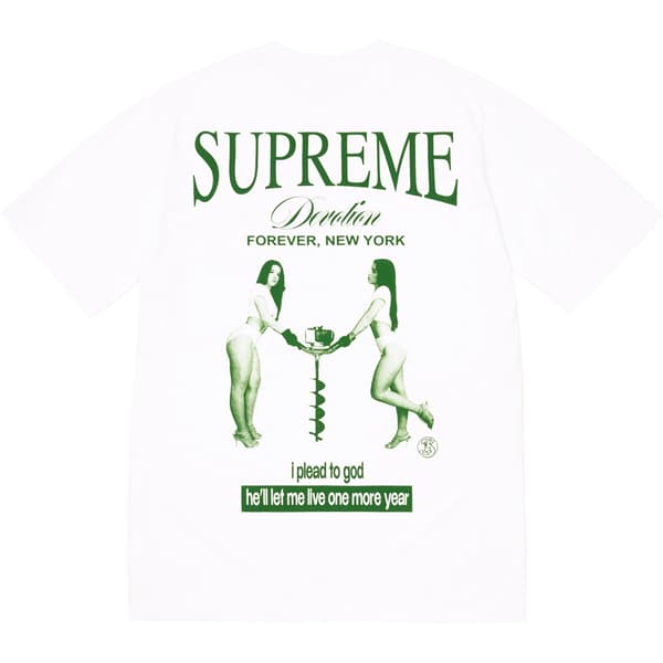 Supreme Devotion Tee - White (front)