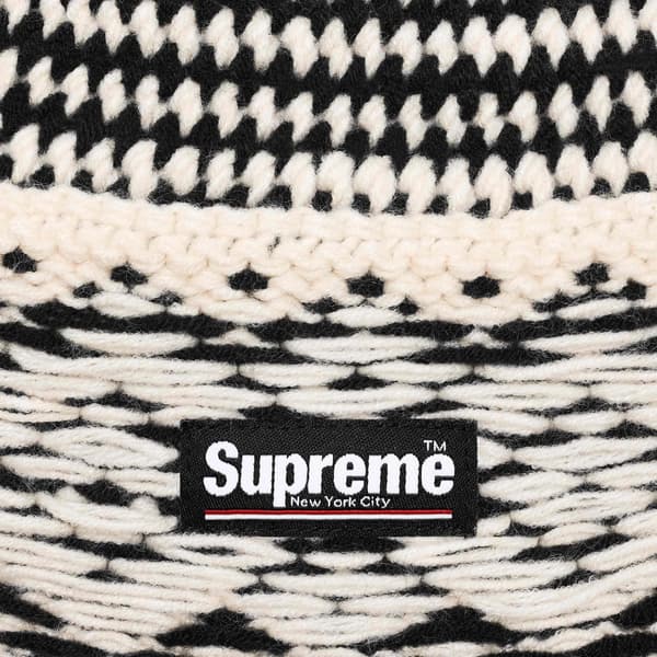 Supreme Diamond Beanie - Black (front)