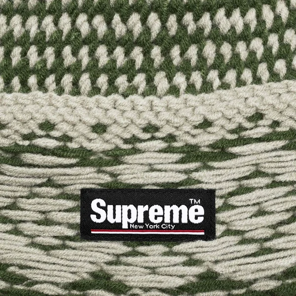 Supreme Diamond Beanie - Green (front)