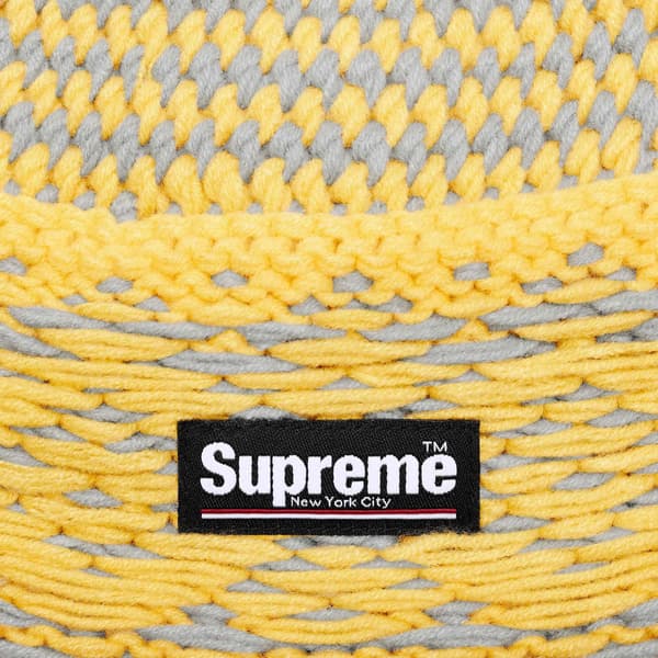 Supreme Diamond Beanie - Grey (front)