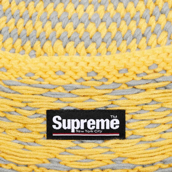 Supreme Diamond Beanie - Grey (front)