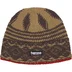 Supreme Diamond Beanie - Khaki (front)