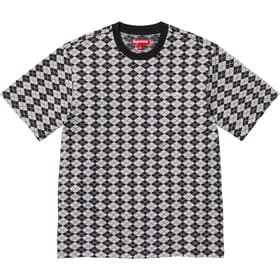 Supreme Diamond Jacquard S/S Top Black
