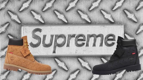 BIG STEPPA: Supreme Brings Back the Diamond Plate Timberlands for FW 2026 Week 5