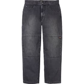 Supreme Dickies Double Knee Baggy Jean Black