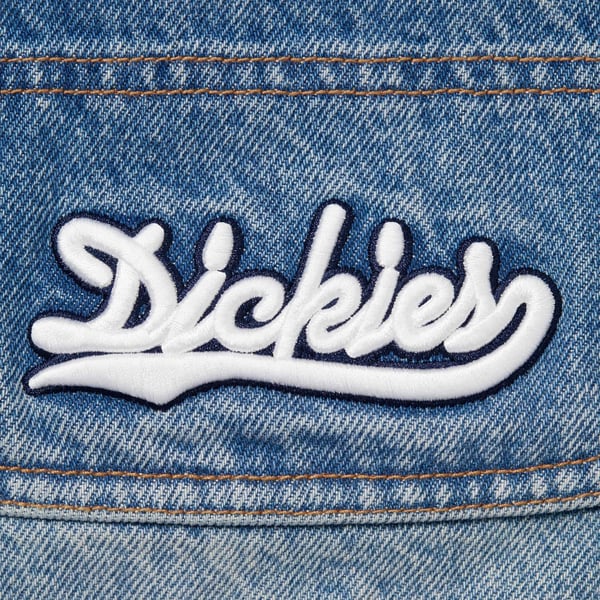 Supreme Dickies Double Knee Baggy Jean - Washed Indigo (front)
