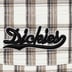 Supreme Dickies Double Knee Baggy Jean - White Plaid (front)