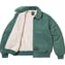 Supreme Dickies Fur Collar Bomber Jacket - Work Green (front)