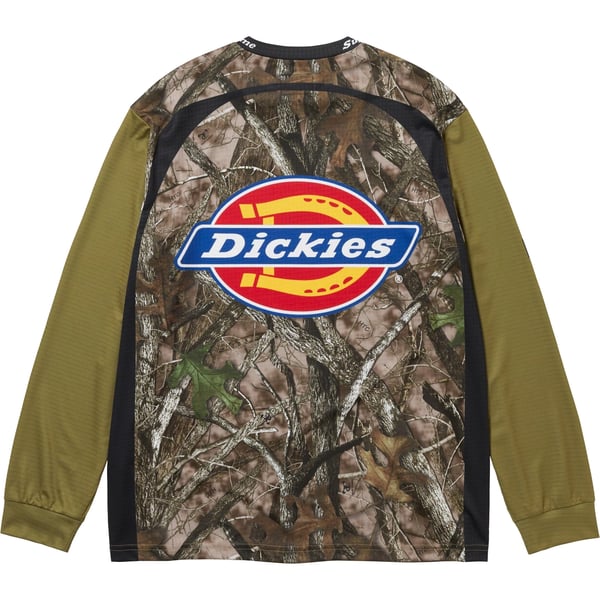 Supreme Dickies Jersey - Olive (front)