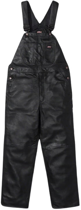 Supreme Dickies Leather Overalls