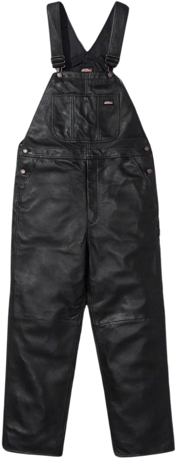 Supreme Dickies Leather Overalls - Product Image