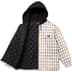Supreme Dickies Plaid Hooded Zip Up Shirt - White (front)