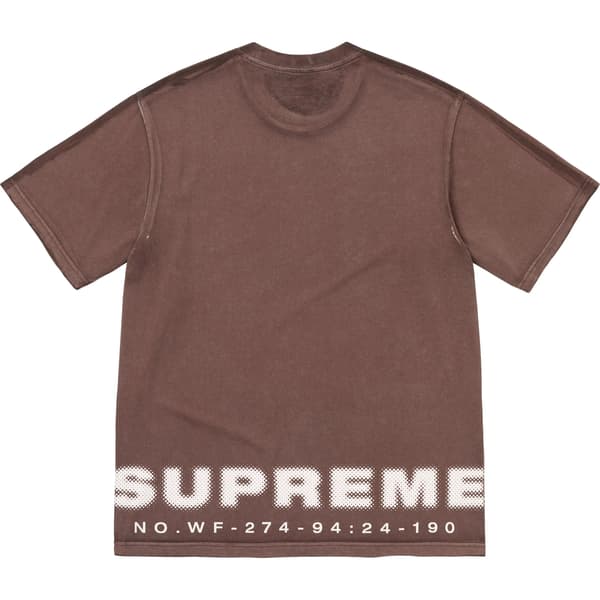 Supreme Discharge S/S Top - Brown (front)