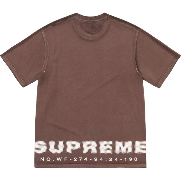 Supreme Discharge S/S Top - Brown (front)