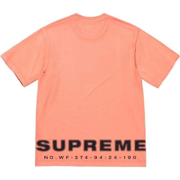 Supreme Discharge S/S Top - Coral (front)