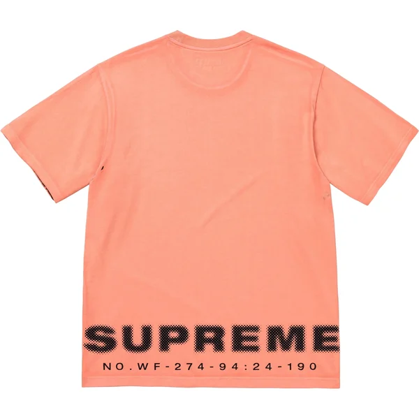 Supreme Discharge S/S Top - Coral (front)