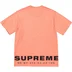 Supreme Discharge S/S Top - Coral (front)