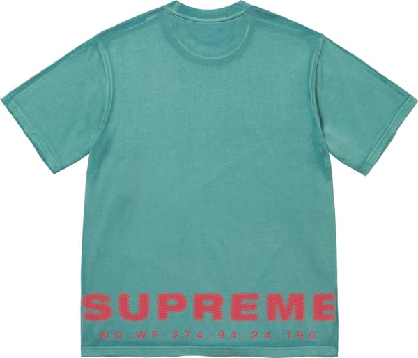 Supreme Discharge S/S Top - Teal (front)