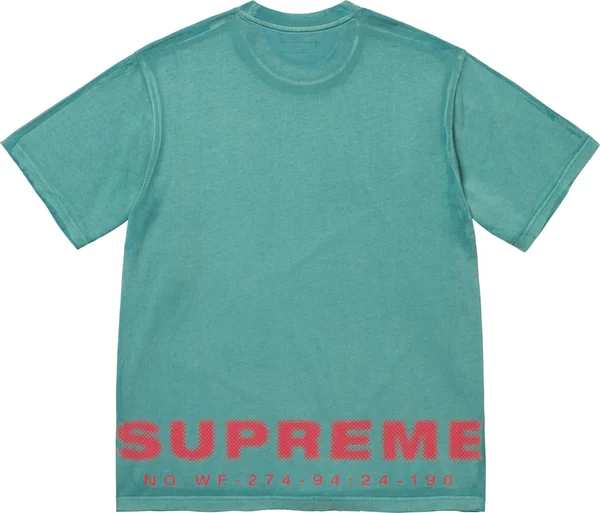 Supreme Discharge S/S Top - Teal (front)