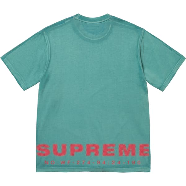 Supreme Discharge S/S Top - Teal (front)