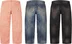 Supreme Distressed Loose Fit Selvedge Jean - Group Shots (front)