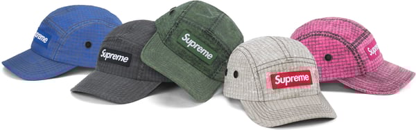 Supreme Distressed Ripstop Camp Cap - Product Image