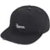 Supreme Distressed Script 6-Panel - Black (front)