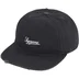 Supreme Distressed Script 6-Panel - Black (front)