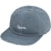 Supreme Distressed Script 6-Panel - Slate (front)