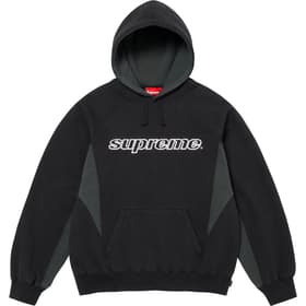Supreme Division Hooded Sweatshirt Black