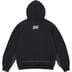 Supreme Division Hooded Sweatshirt - Black (front)