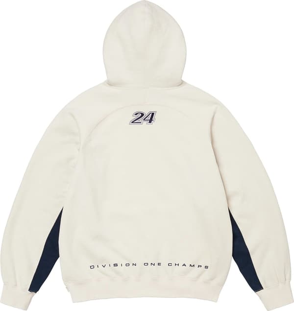 Supreme Division Hooded Sweatshirt - Natural (front)