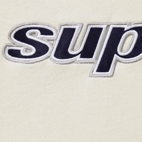 Supreme Division Hooded Sweatshirt - Natural (front)