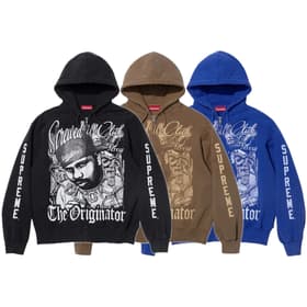 Supreme/DJ Screw Zip Up Hooded Sweatshirt