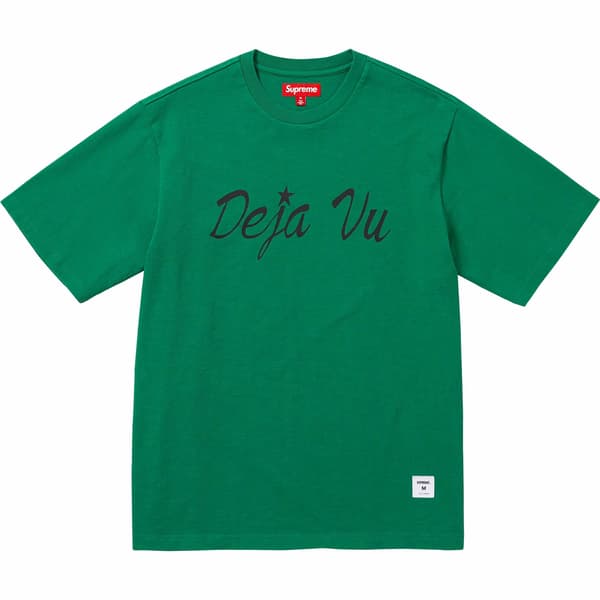 Supreme Déjà Vu S/S Top - Green (front)