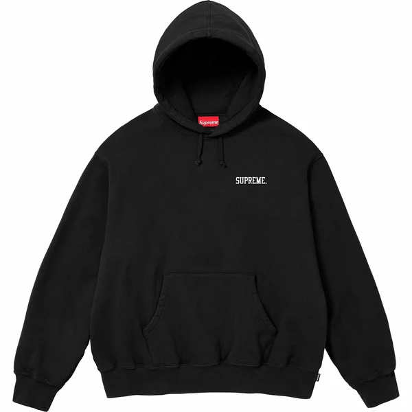 Supreme Doggs Hooded Sweatshirt - Black (front)