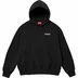 Supreme Doggs Hooded Sweatshirt - Black (front)