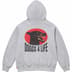 Supreme Doggs Hooded Sweatshirt - Heather Grey (front)