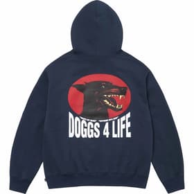 Supreme Doggs Hooded Sweatshirt Navy