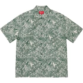 Supreme Dollar S/S Shirt Green