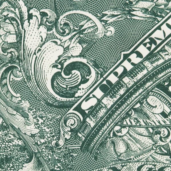Supreme Dollar S/S Shirt - Green (front)