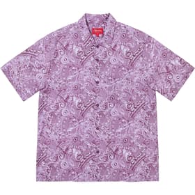 Supreme Dollar S/S Shirt Purple