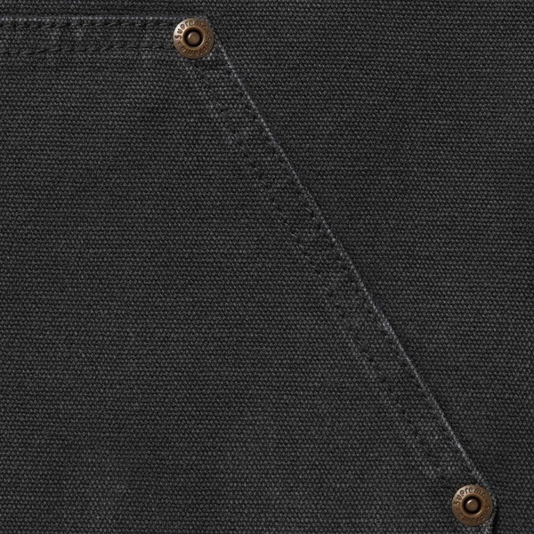 Supreme Double Knee Painter Pant - Black (front)