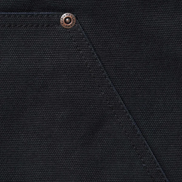 Supreme Double Knee Painter Pant - Black (front)