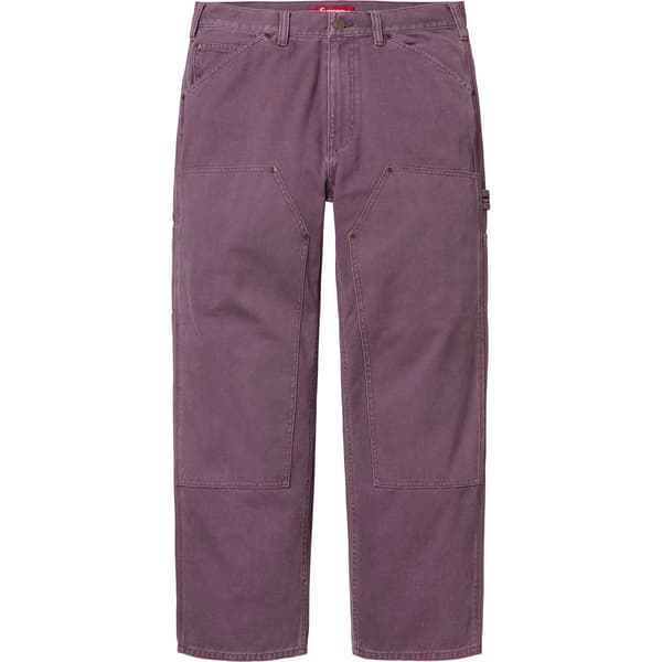 Supreme Double Knee Painter Pant - Dusty Purple (front)