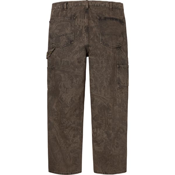 Supreme Double Knee Painter Pant - Liberty (front)