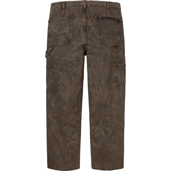 Supreme Double Knee Painter Pant - Liberty (front)