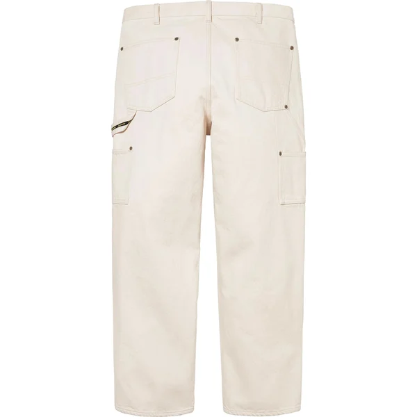 Supreme Double Knee Painter Pant - Natural (front)