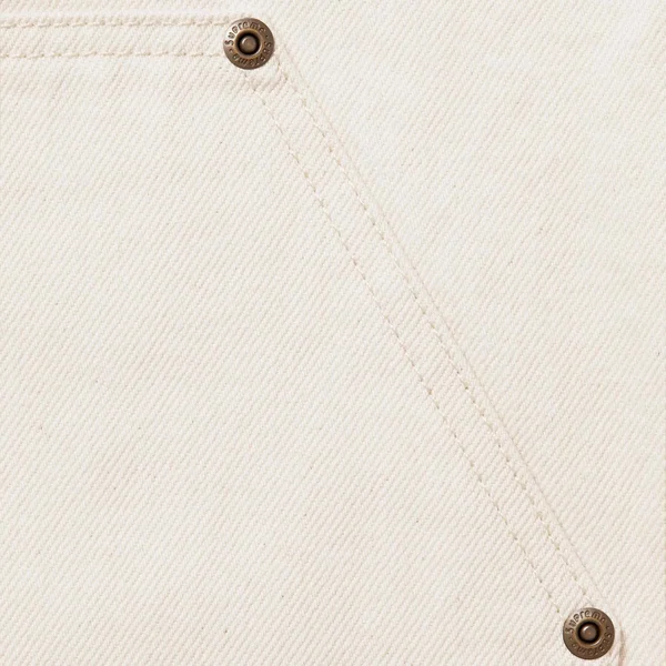 Supreme Double Knee Painter Pant - Natural (front)