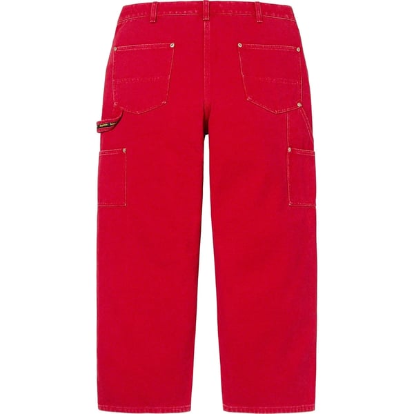 Supreme Double Knee Painter Pant - Red (front)
